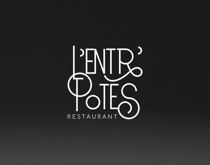Logo L'entr'potes I Lucile Goget I Graphiste web au Mans